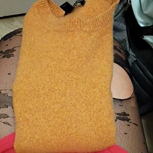 Banana Republic Orange Crew Neck Sweater